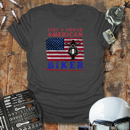 Just An American Biker T-Shirt