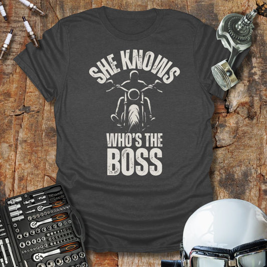 She Knows T-Shirt