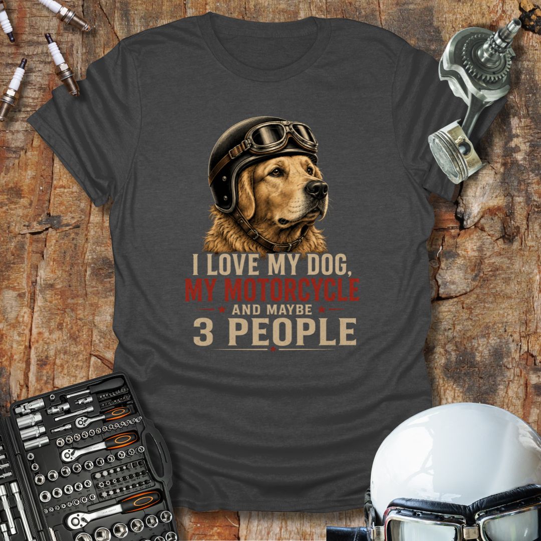 3 People Golden T-Shirt