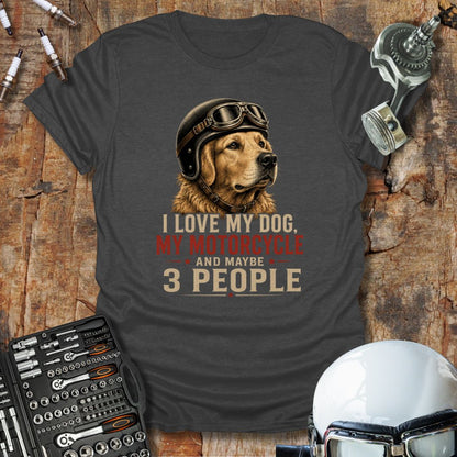 3 People Golden T-Shirt