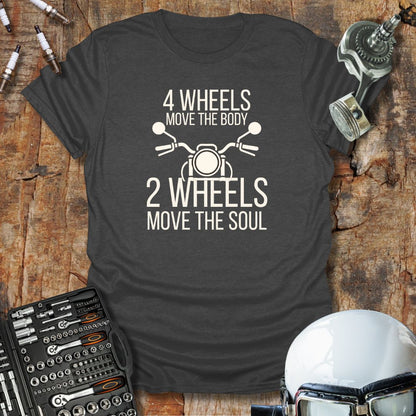 4 Or 2 Wheels T-Shirt