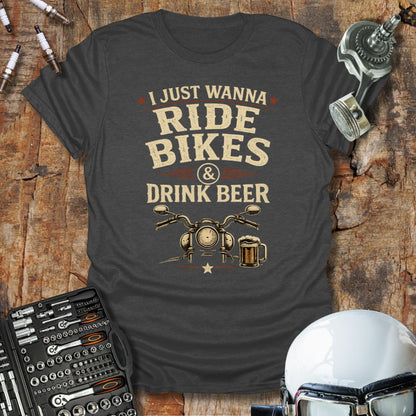 Wanna Ride Bikes T-Shirt