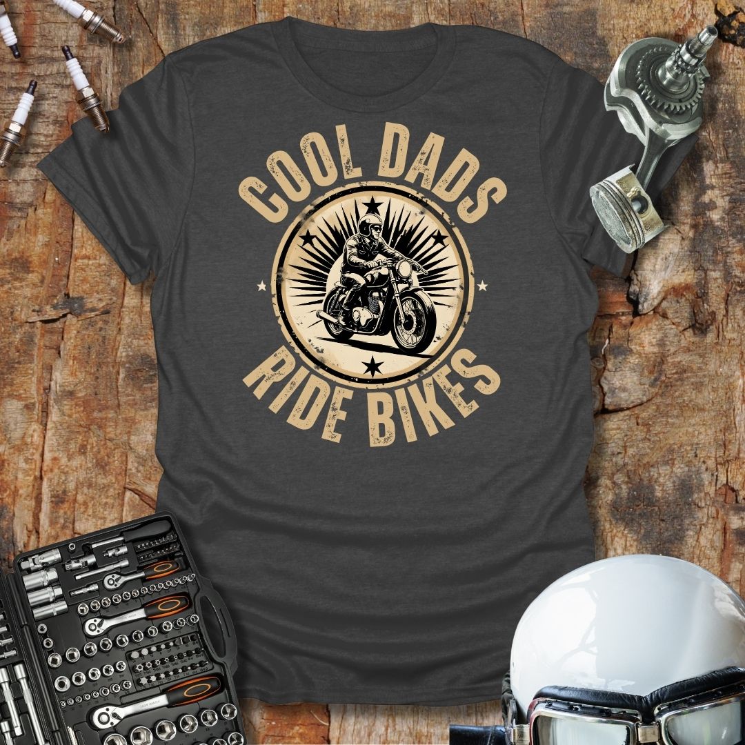 Cool Dads Ride Bikes T-Shirt