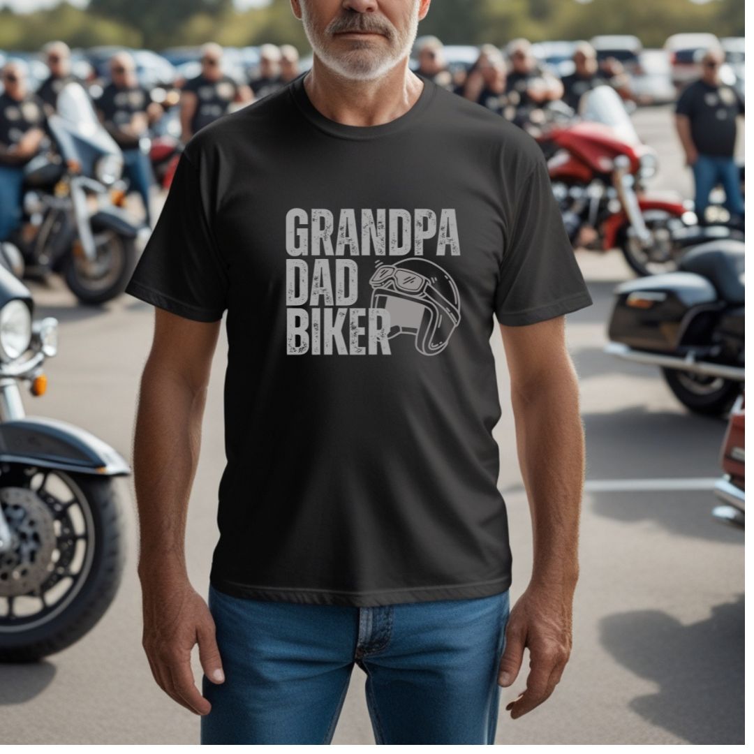 Grandpa Biker T-Shirt