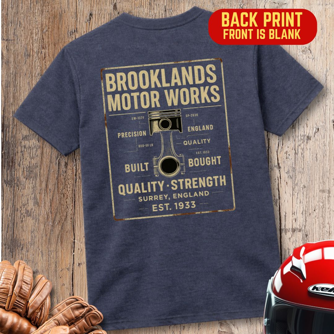 Brooklands Back Print T-Shirt