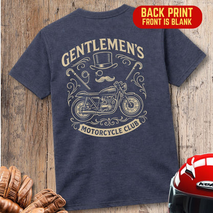 Gentlemen Back Print T-Shirt