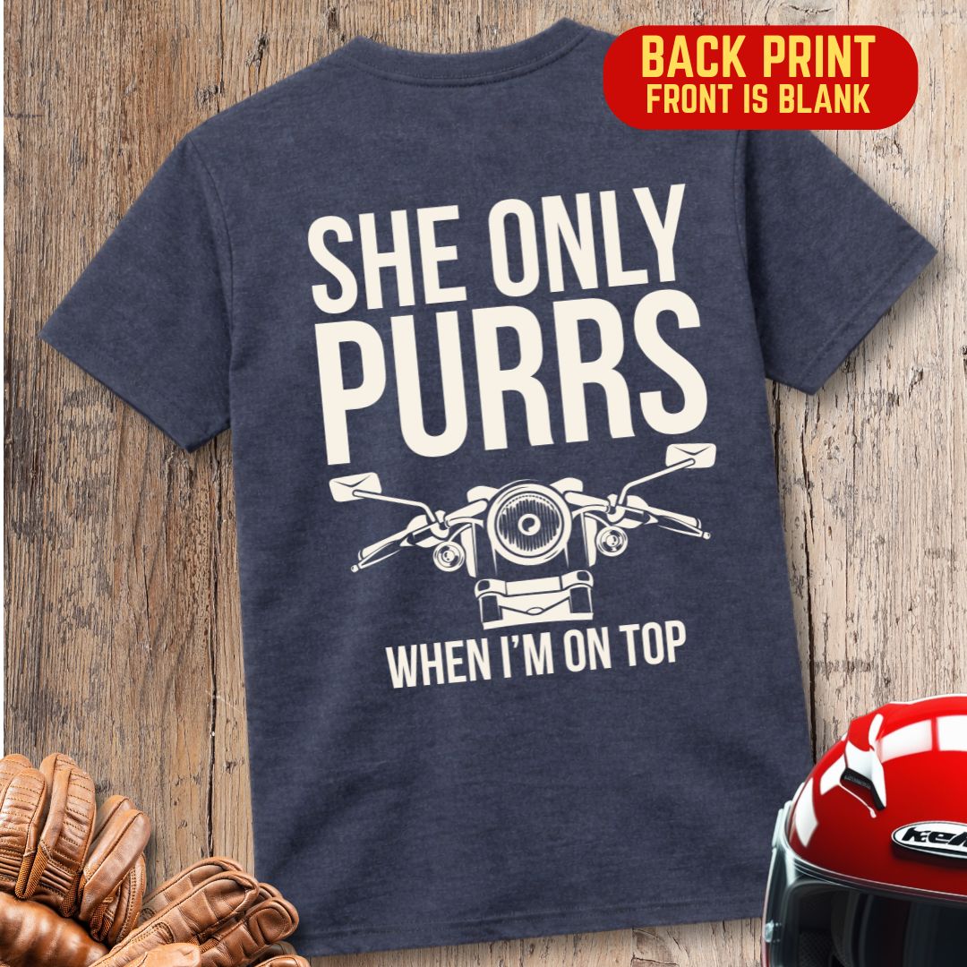 Purrs (Back Print) T-Shirt