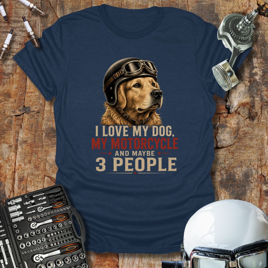3 People Golden T-Shirt