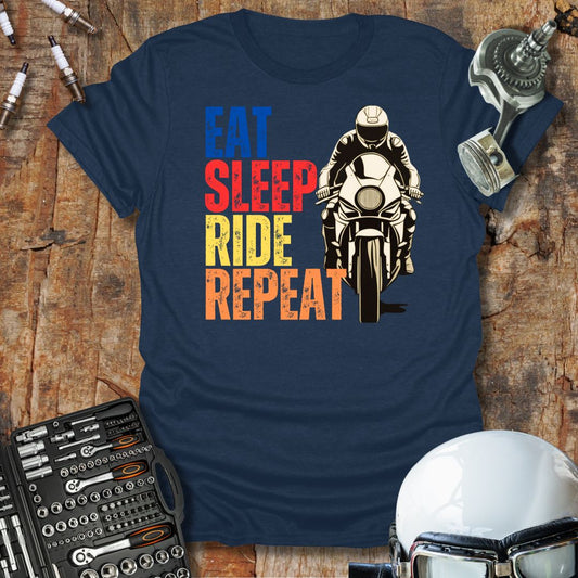 Eat Sleep Ride Repeat T-Shirt
