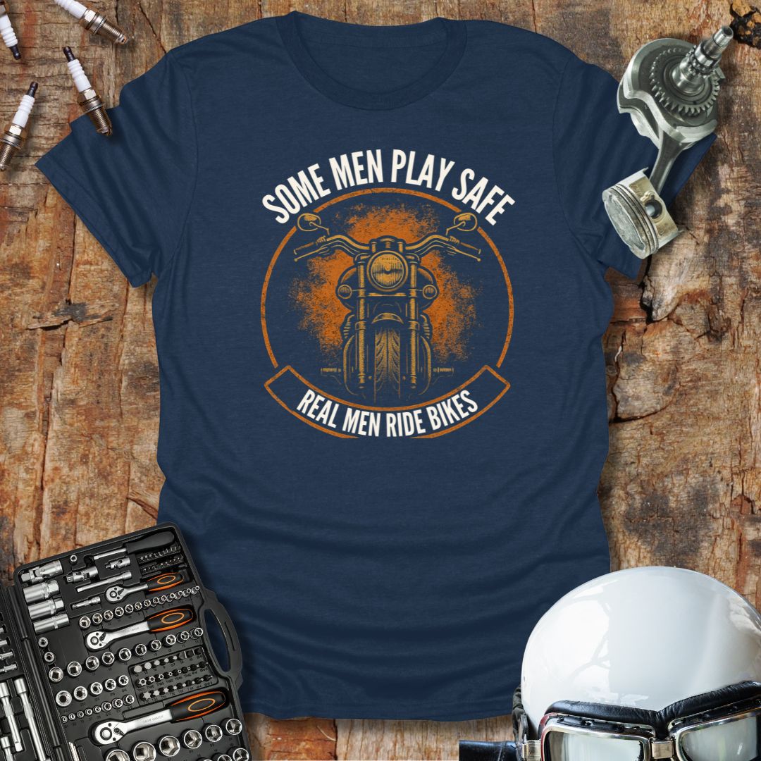 Real Men Ride Bikes T-Shirt