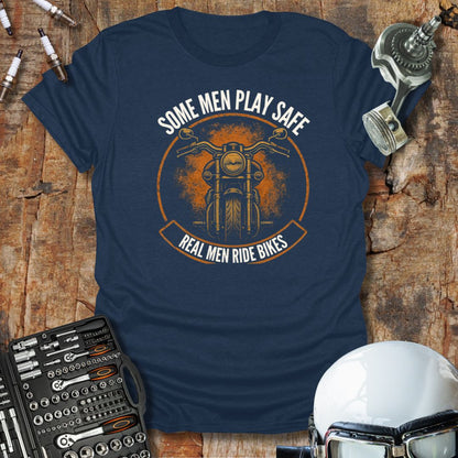 Real Men Ride Bikes T-Shirt