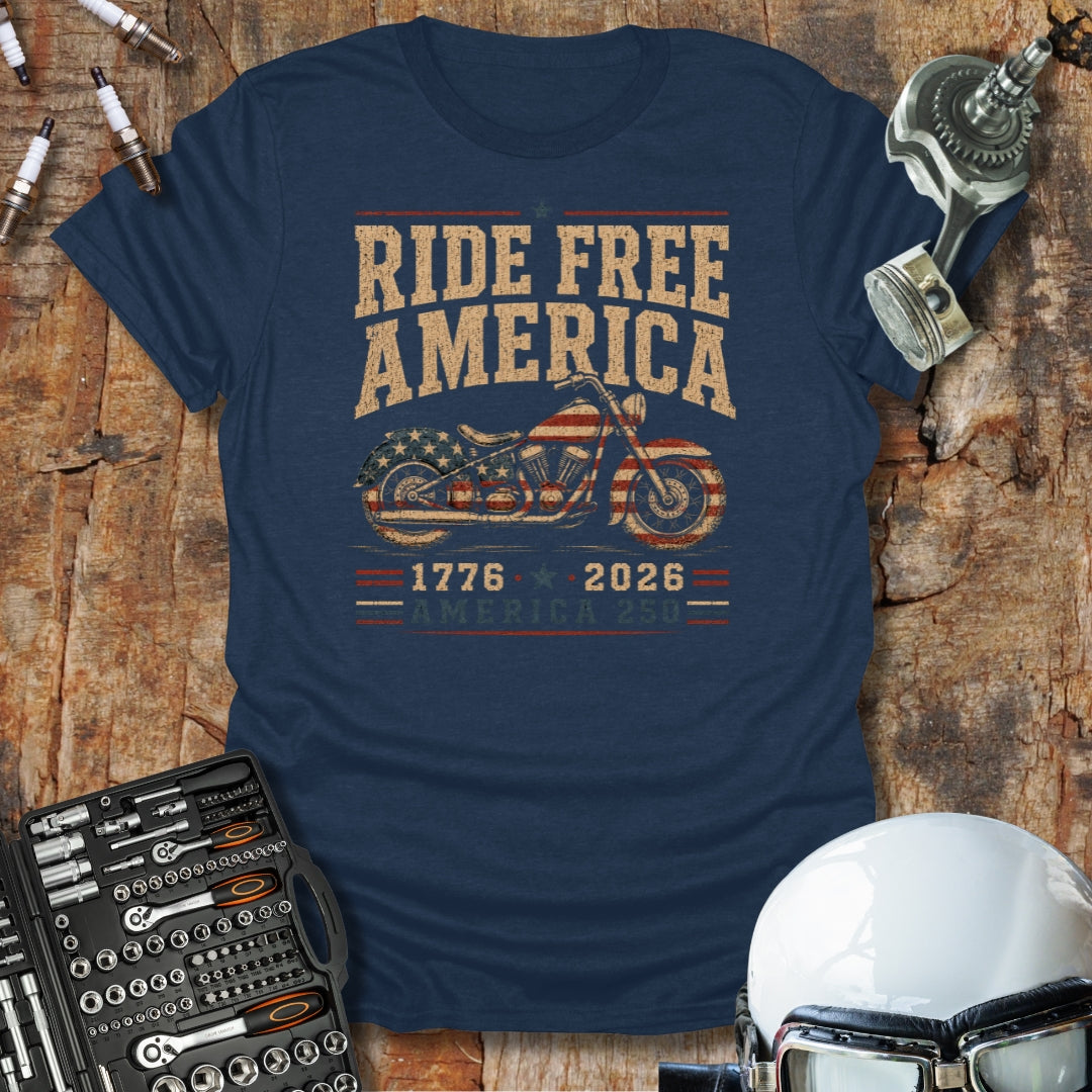 Ride Free America T-Shirt