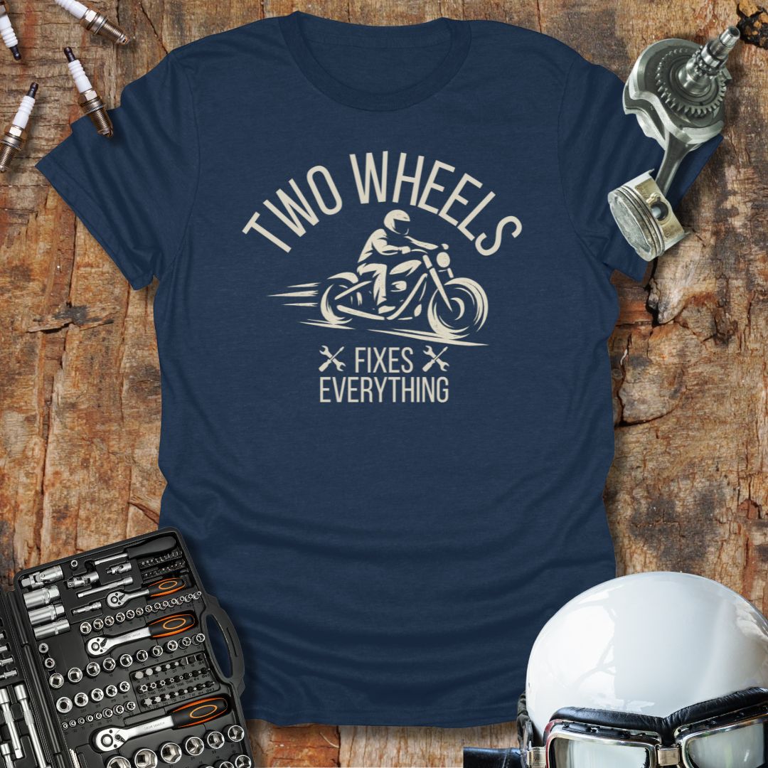 Two Wheels Fix T-Shirt