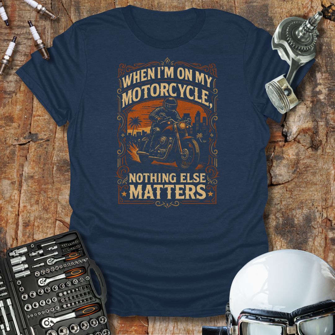 On My Motorcycle T-Shirt