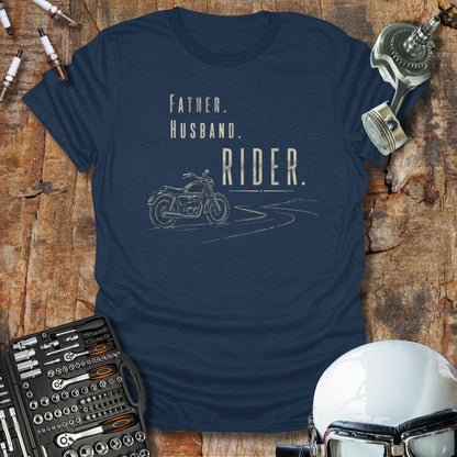 Father Husband Rider T-Shirt