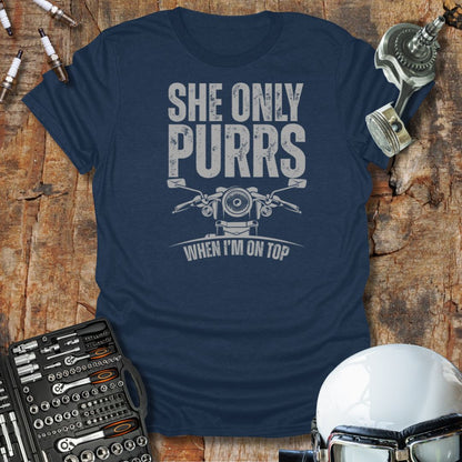 She Only Purrs T-Shirt