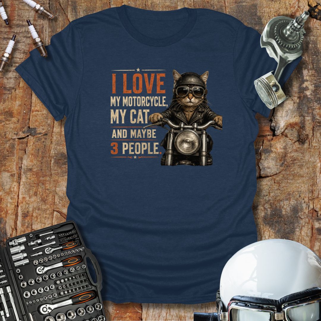 I Love My Cat T-Shirt