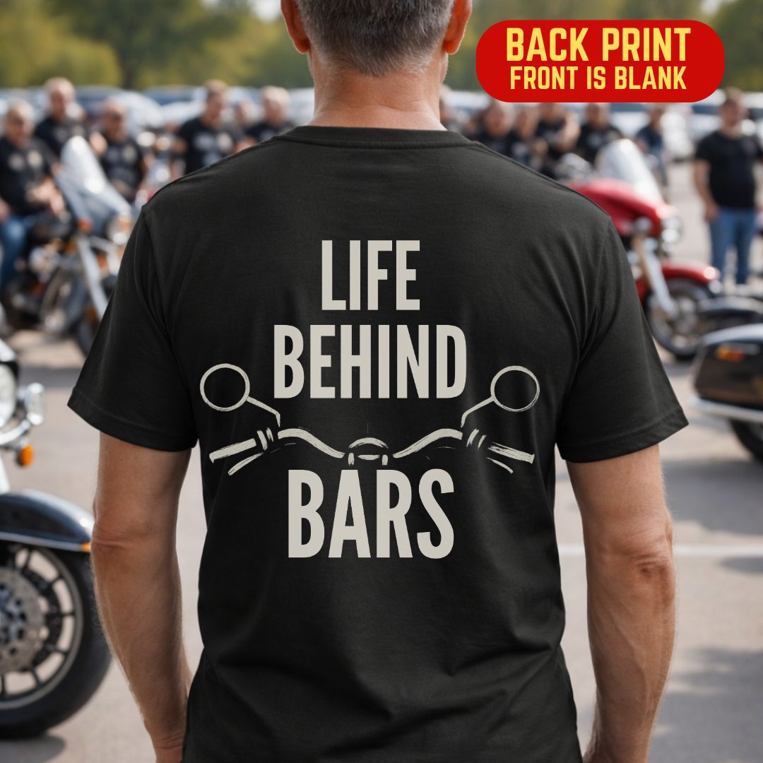 Behind Bars (Back Print) T-Shirt