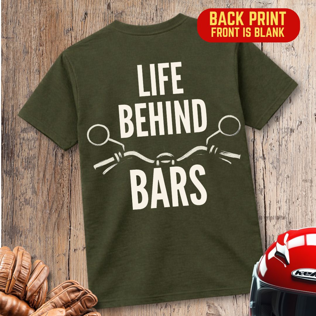Behind Bars (Back Print) T-Shirt