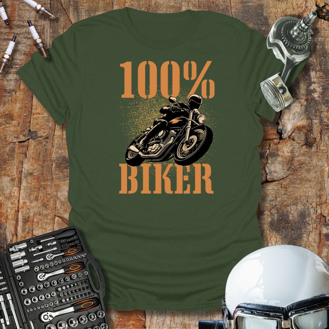 100% Biker T-Shirt