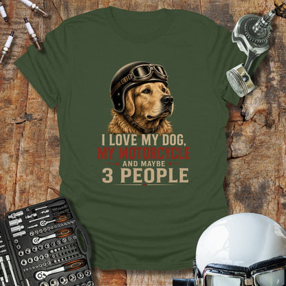 3 People Golden T-Shirt