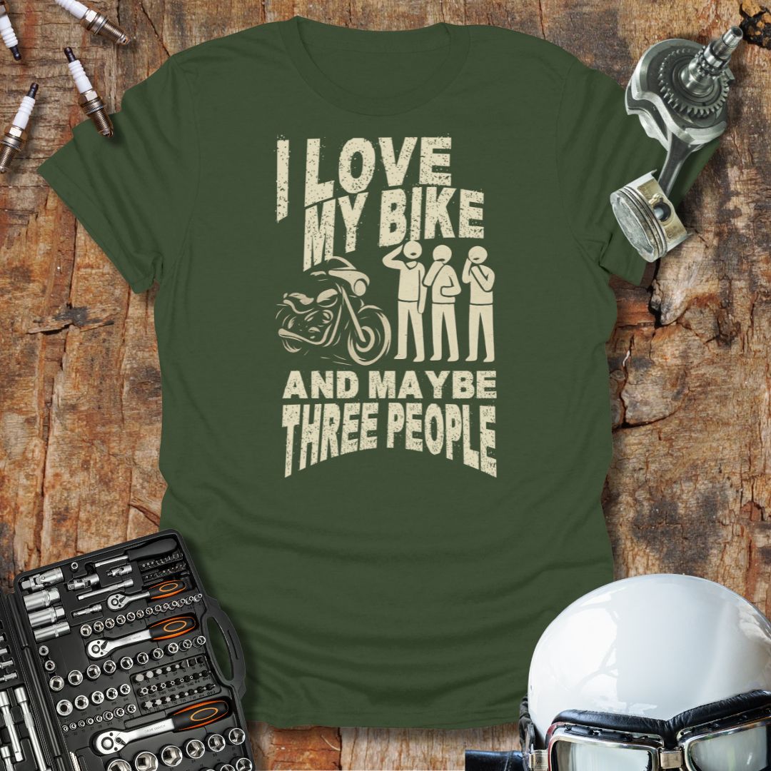 Bike & 3 T-Shirt