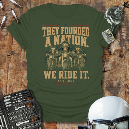 They Founded A Nation T-Shirt