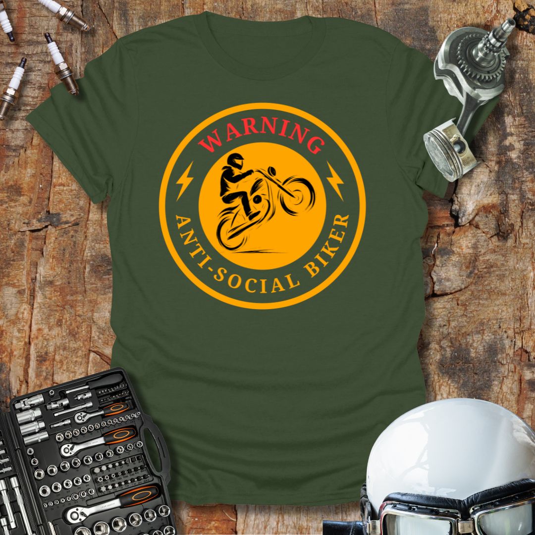Anti-Social Biker T-Shirt