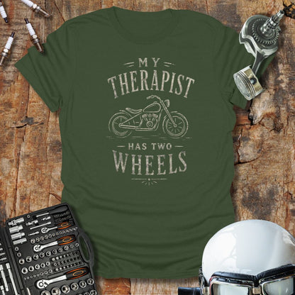 Two Wheel Therapist T-Shirt