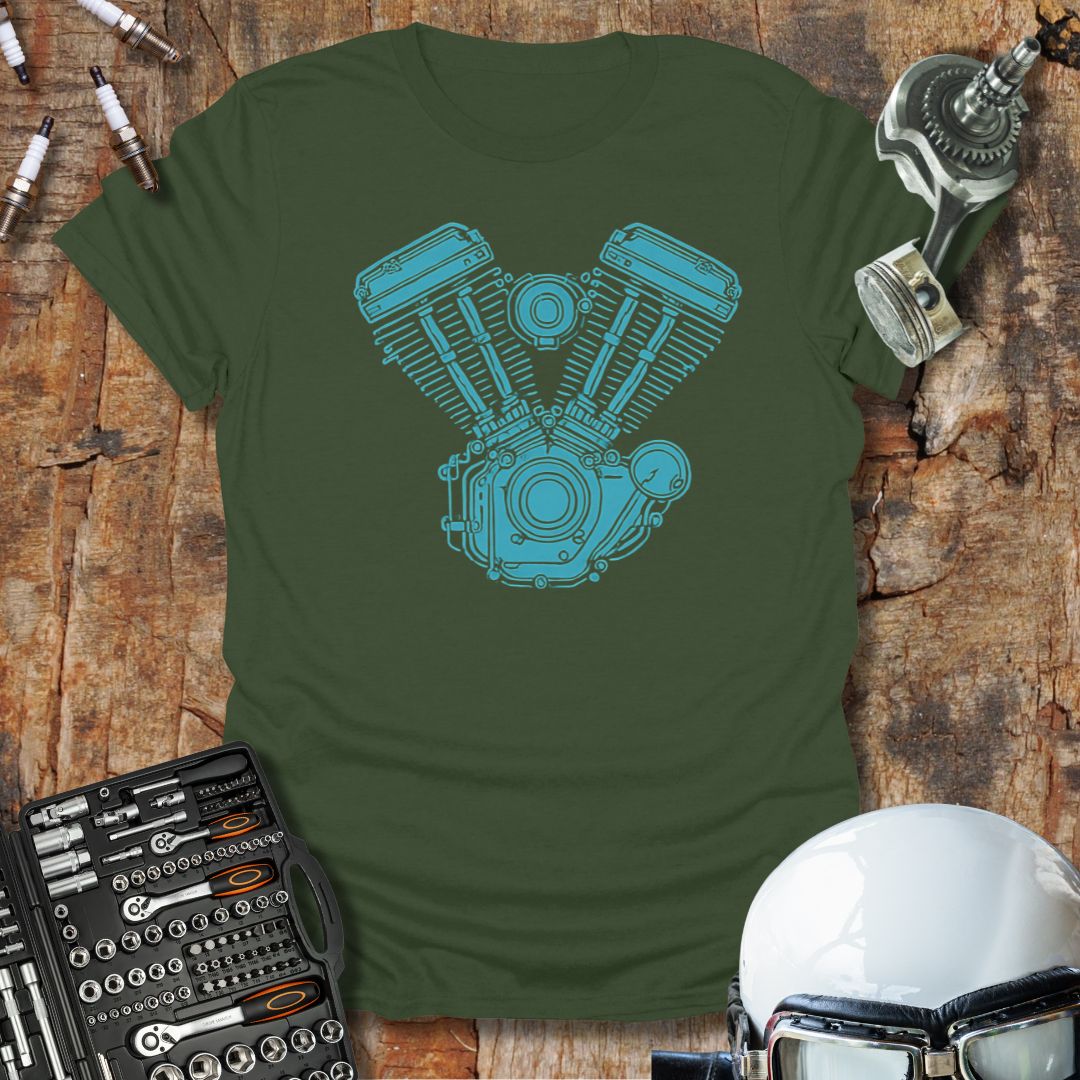 V-Twin Engine T-Shirt