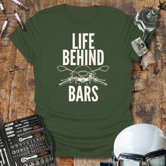 Behind Bars Sport Bike T-Shirt