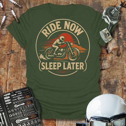 Sleep Later T-Shirt