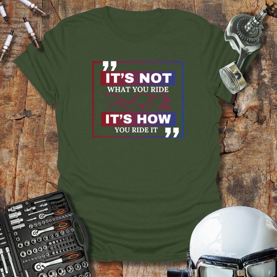 It's Not What, It's How 2 T-Shirt
