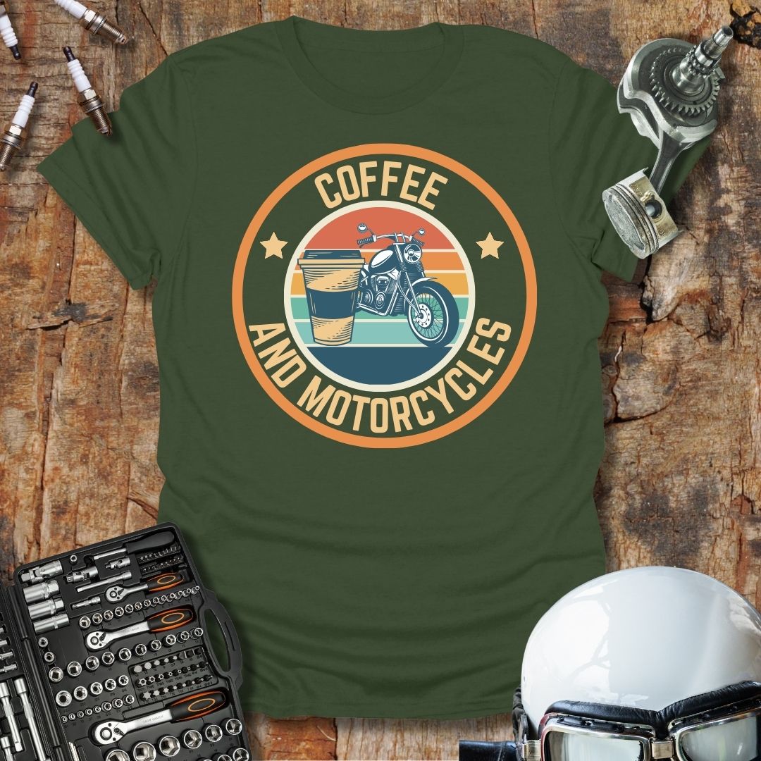 Coffee and Motorcycles T-Shirt