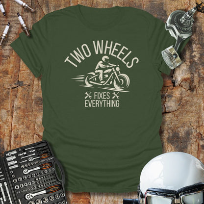 Two Wheels Fix T-Shirt
