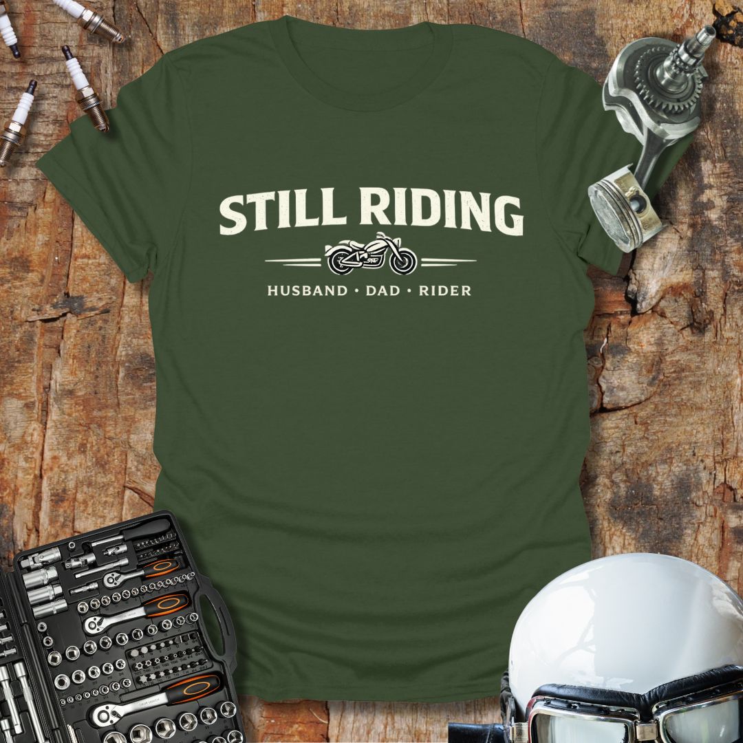 Husband, Dad, Rider T-Shirt