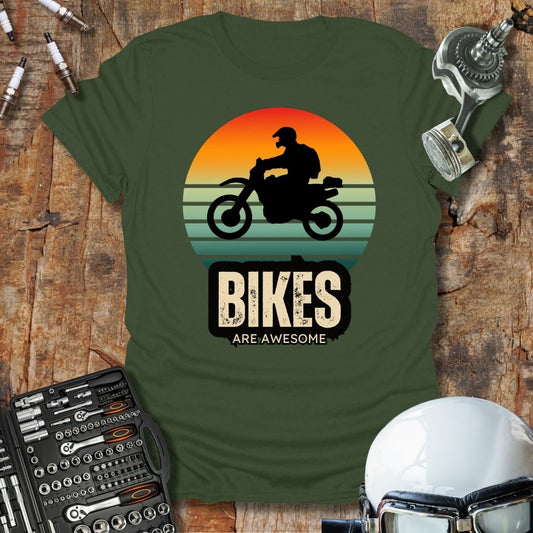 Bikes Are Awesome adv T-Shirt