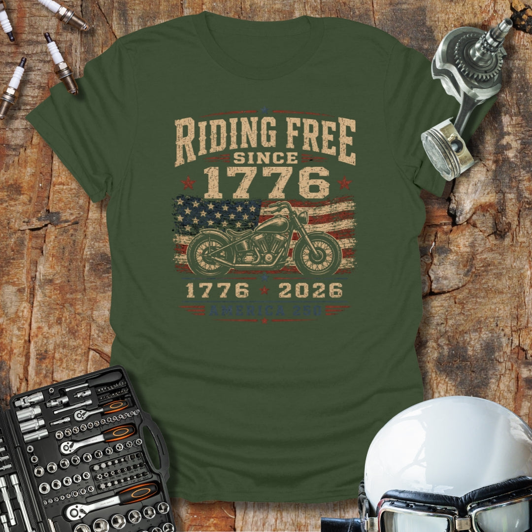 Riding Free Since 1776 T-Shirt