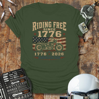 Riding Free Since 1776 T-Shirt
