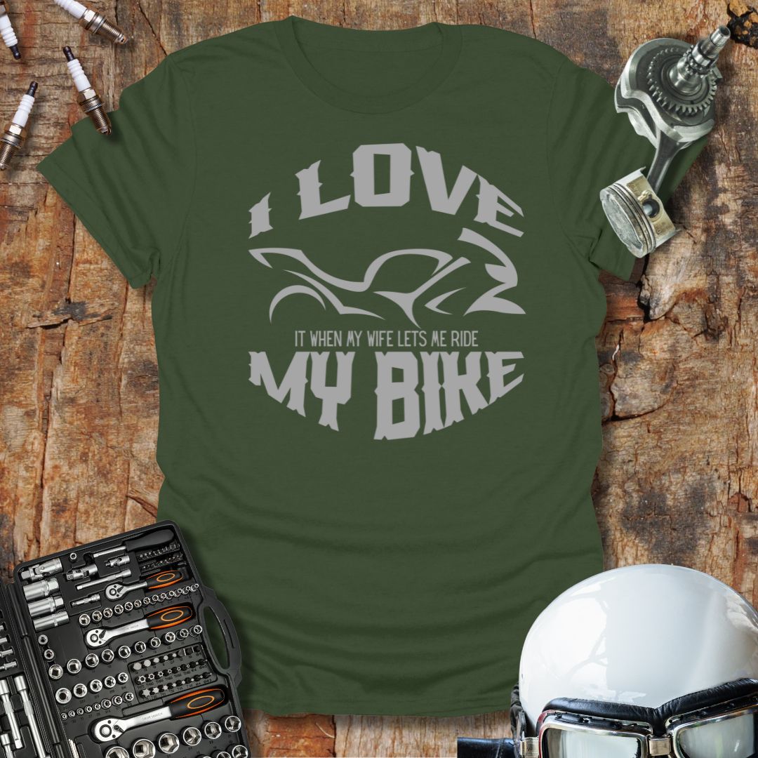 Love My Bike T-Shirt
