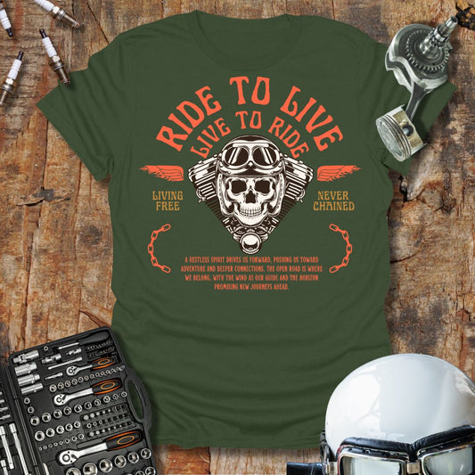 Living Free, Never Chained T-Shirt