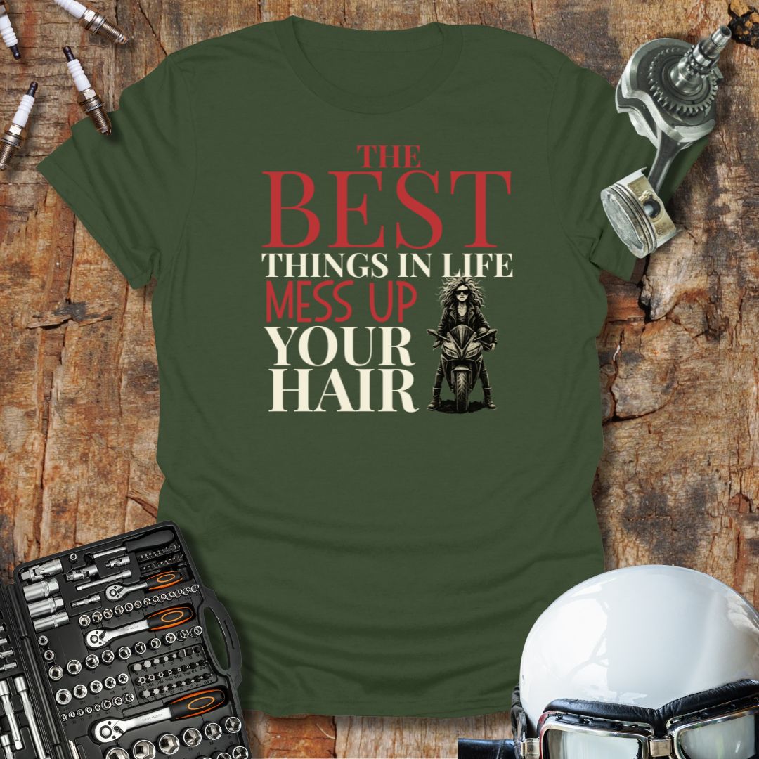 Messy Hair T-Shirt