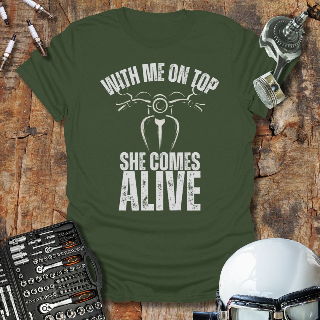 With Me On Top T-Shirt
