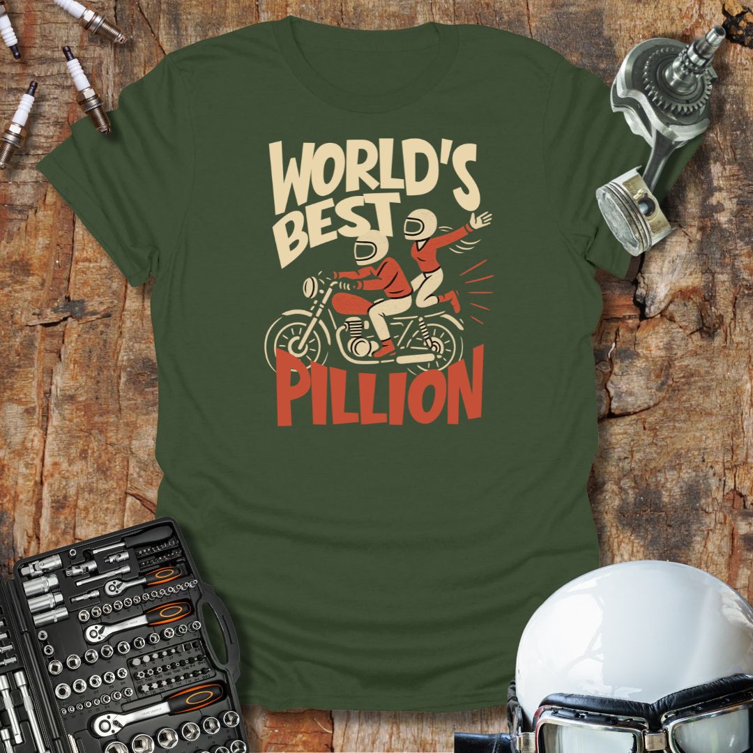 World's Best Pillion T-Shirt