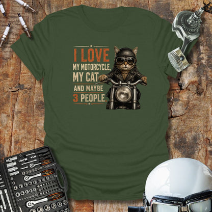 I Love My Cat T-Shirt
