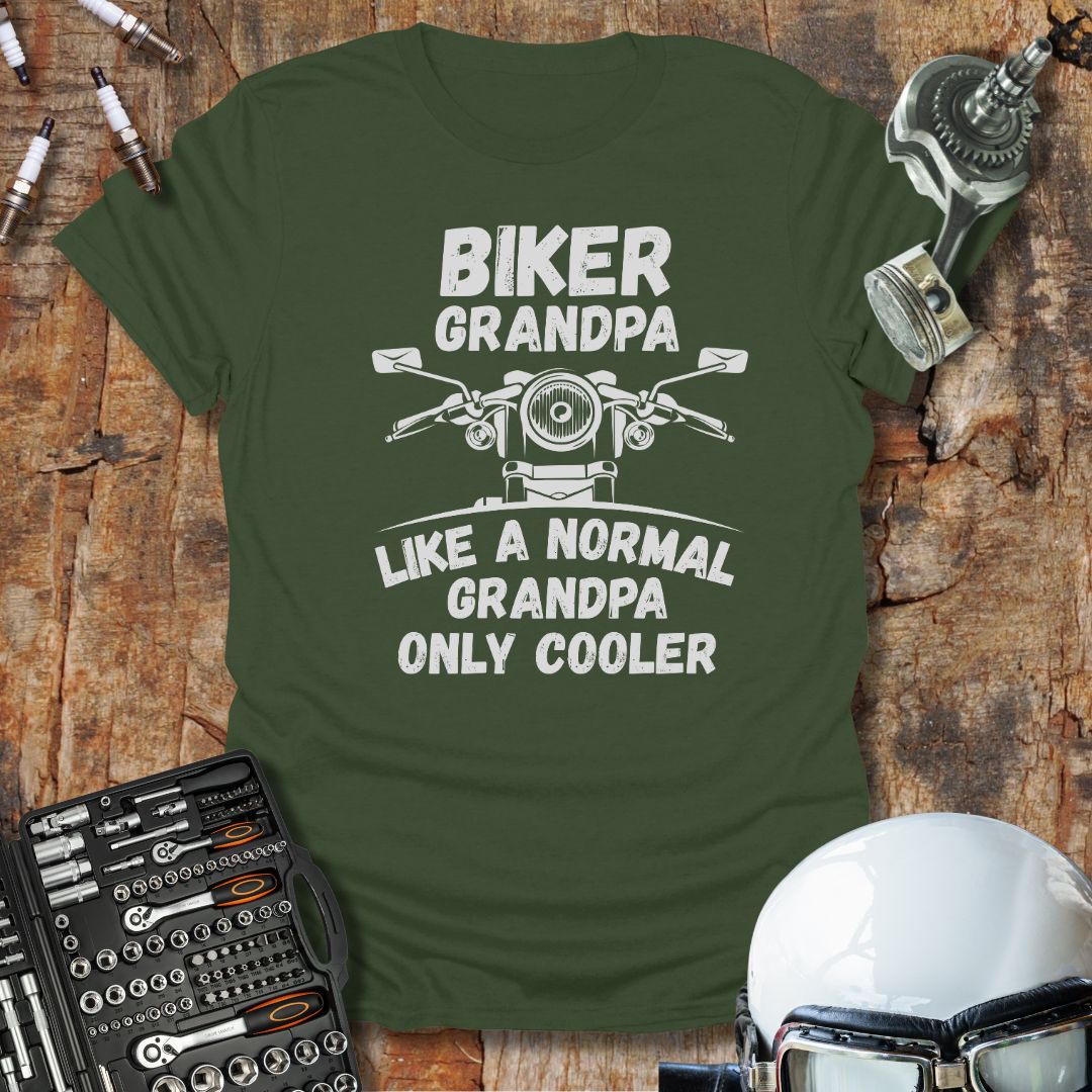 Biker Grandpa T-Shirt