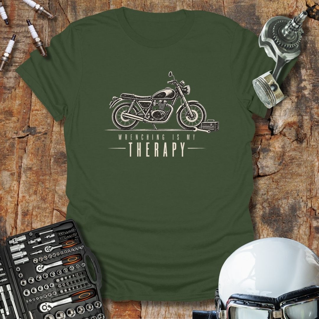 Wrenching Is My Therapy T-Shirt
