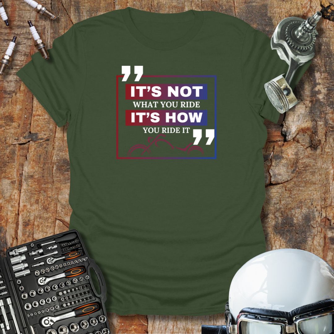 It's Not What, It's How T-Shirt
