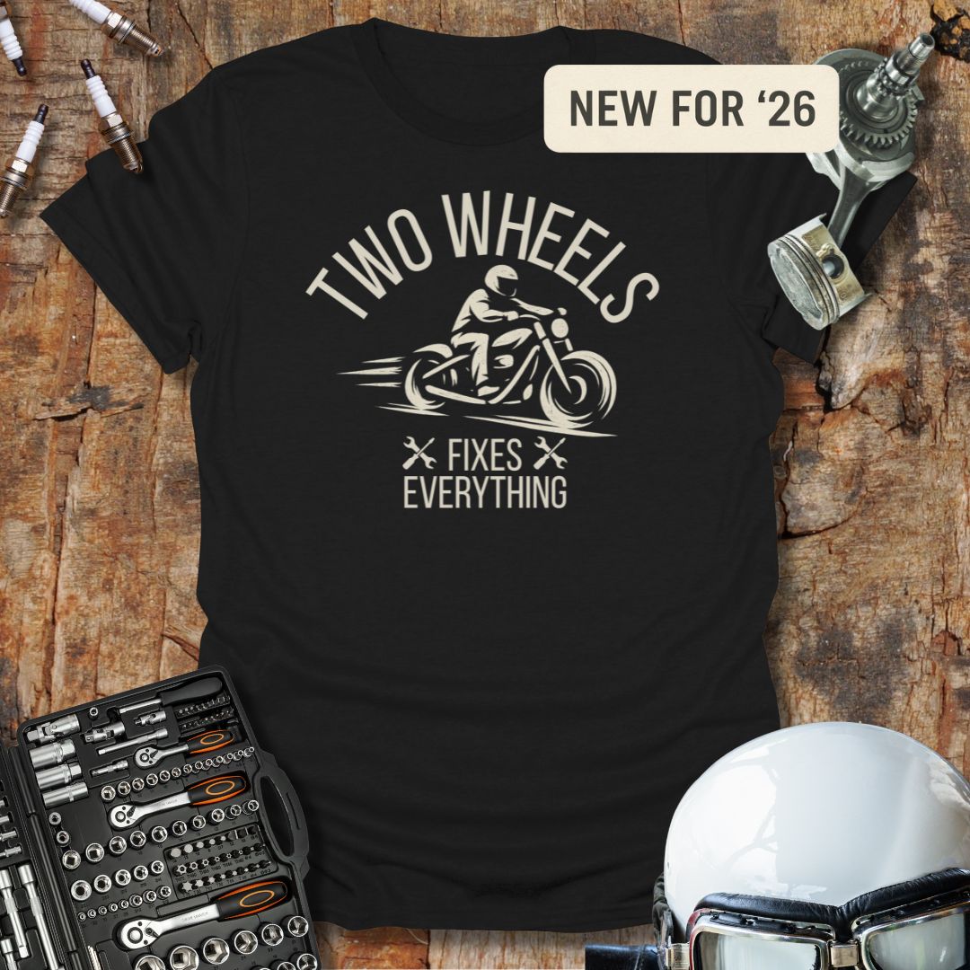 Two Wheels Fix T-Shirt