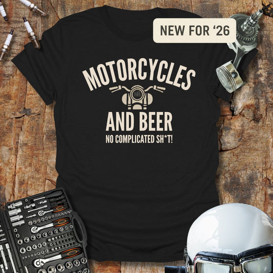 Motorcycles and Beer T-Shirt